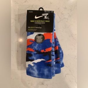 multi color unused Nike socks size L